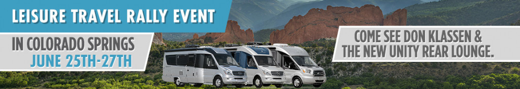 Leisure Travel Rally RV Event Banner